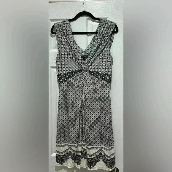 Express Dresses & Skirts - Express Womens Knit Front Knot Sleeveless Dress Size Medium